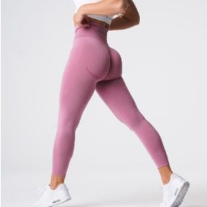 NVGTN Pastel Pink Curve Seamless Leggings